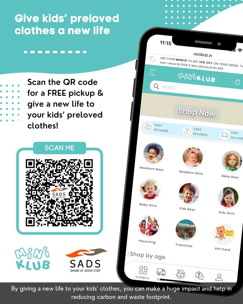 Miniklub Giveaway for GOOD - campaign creative